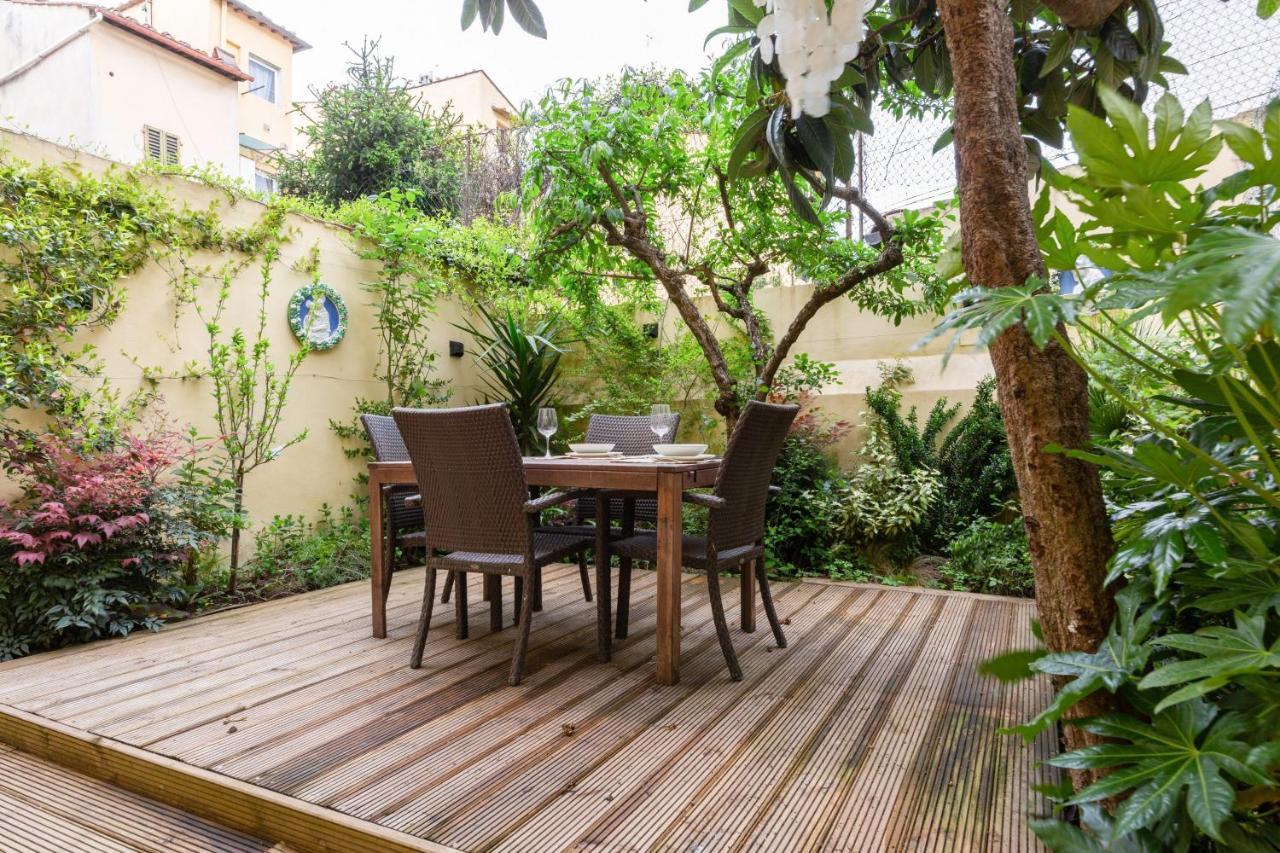 Oltrarno Bright Apartment Con Patio Privato Florencie Exteriér fotografie
